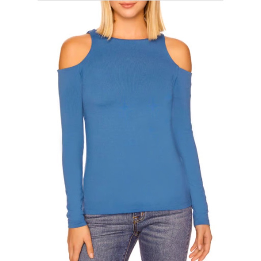 Susana Monaco open shoulder top taboo